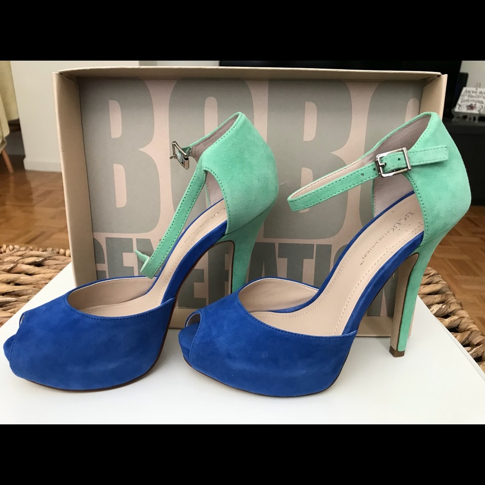 Bcbgeneration Peep Toe Platform Sandal - image 1